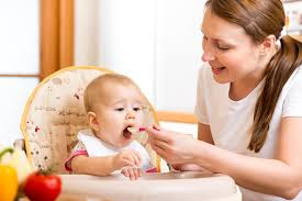 feeding baby